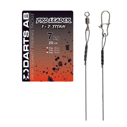 Titanium snap "Nice Snap" 7kg/20cm 2-pack