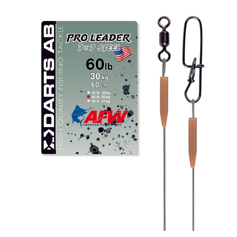 Pro Leader Wire "Secure Snap" 40lb/60cm 1-pack