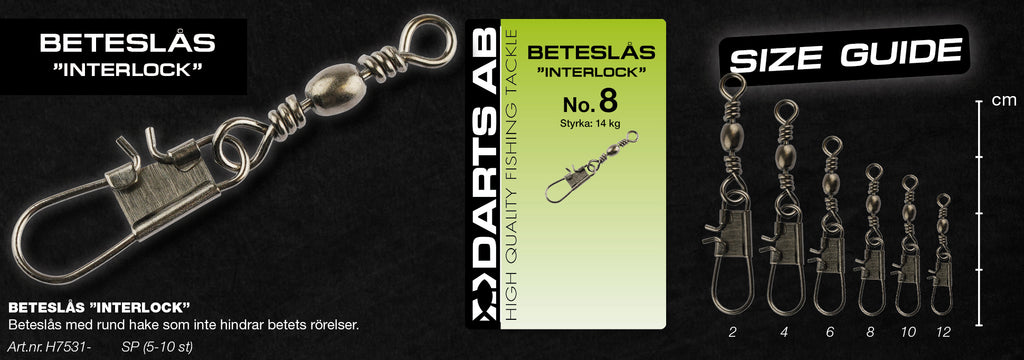 Bait lock "Interlock" no4 6-pack