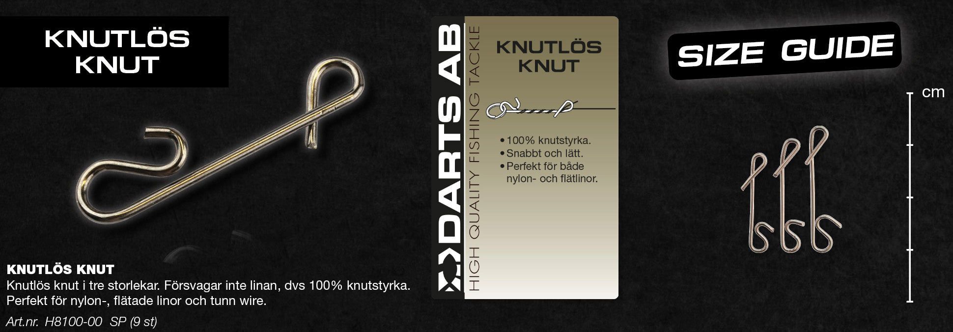 Beteslås "Knutlös Knut" 9-pack